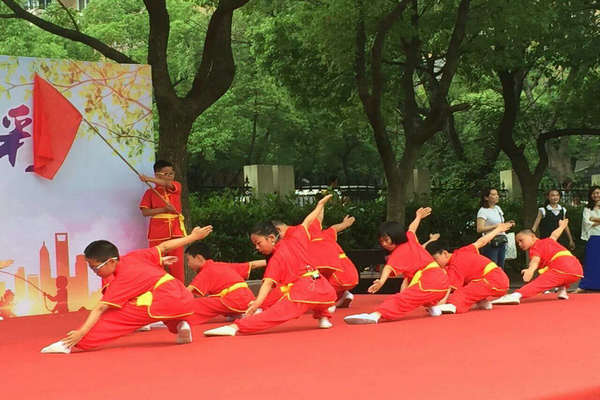 二小,大关苑一小和文辉中学,行知中学等学校武术社团传授了武术礼仪